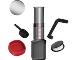 Aeropress GO Coffee Maker + IMS E&B LAB koffiefilter 200 micron RVS