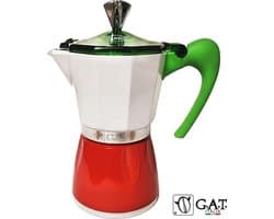 G.A.T. Italia Tricolore 3 kops - Percolator - 150ml - Made in Italy