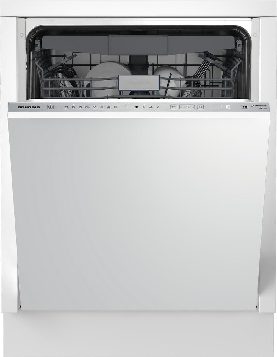 Grundig GNVP4621C inbouwvaatwasser - besteklade - 5 jaar garantie - indicatielamp - Energielabel B — afbeelding 1