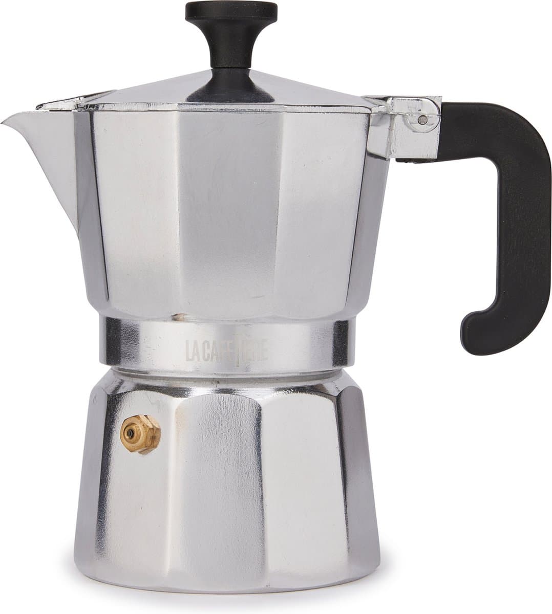 Espresso Maker, 3 Kopjes, Aluminium, Zilver - La Cafetière | Venice — afbeelding 1