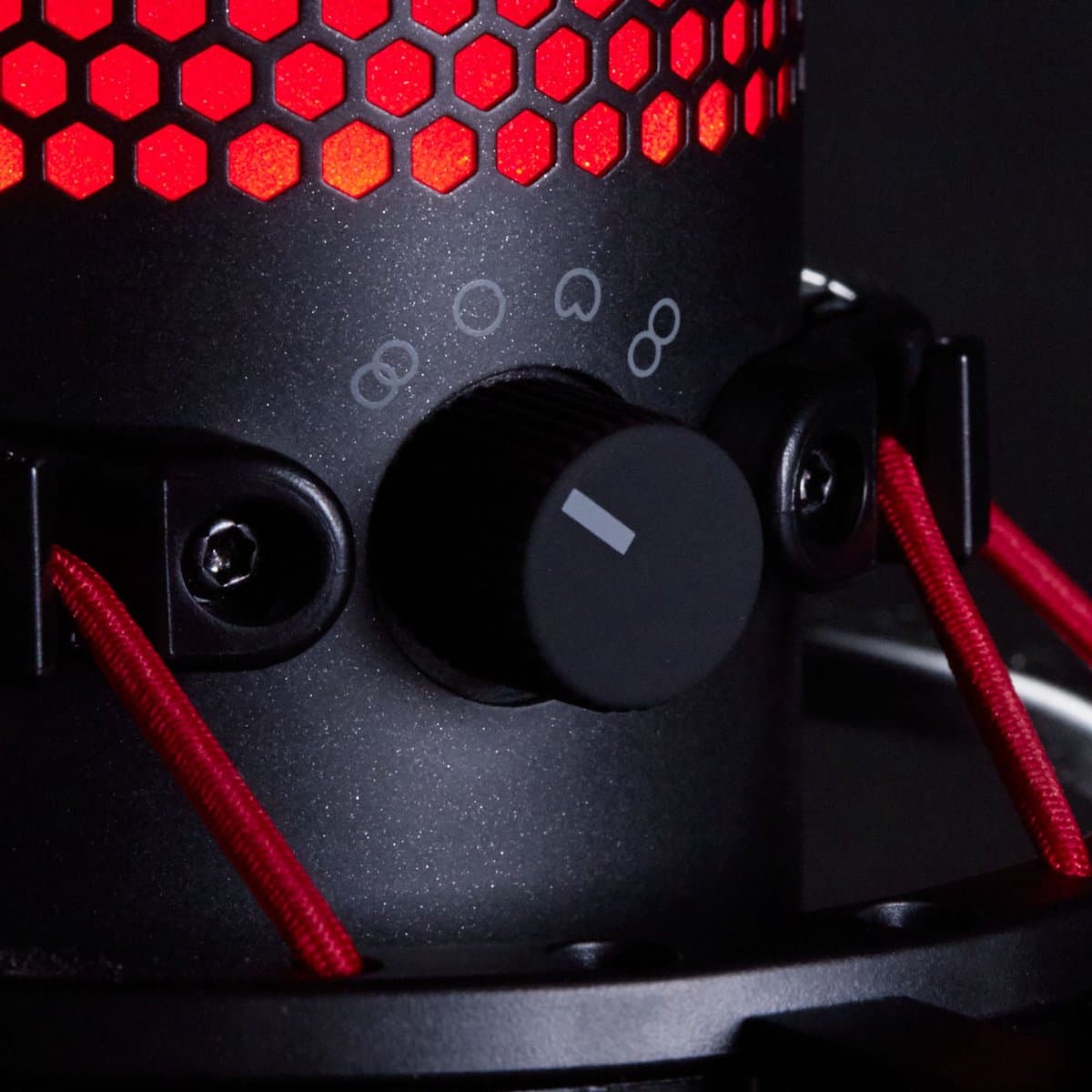 HyperX QuadCast - Streaming Microfoon - PS4/Windows/MAC - Rood — afbeelding 1