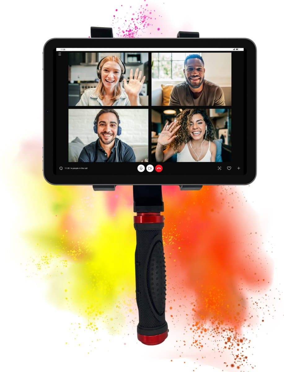 TronicXL Selfie Stick voor Tablets – Universele Handgreephouder voor uw Tablet tot 10 inch - geschikt voor iPad Mini 1, 2, 3, 4, 5 - Perfect voor foto's, videogesprekken en nog veel meer — afbeelding 1