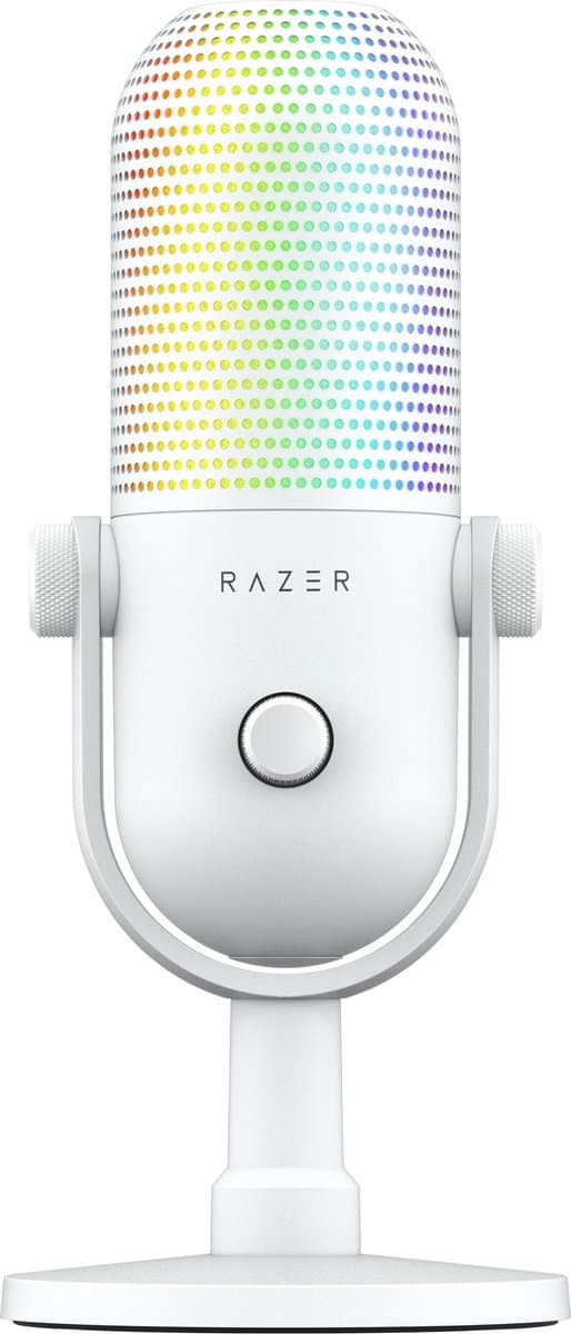 Razer Seiren V3 Chroma - USB Gaming Microfoon - Ruisonderdrukking - RGB - PC - Wit — afbeelding 1
