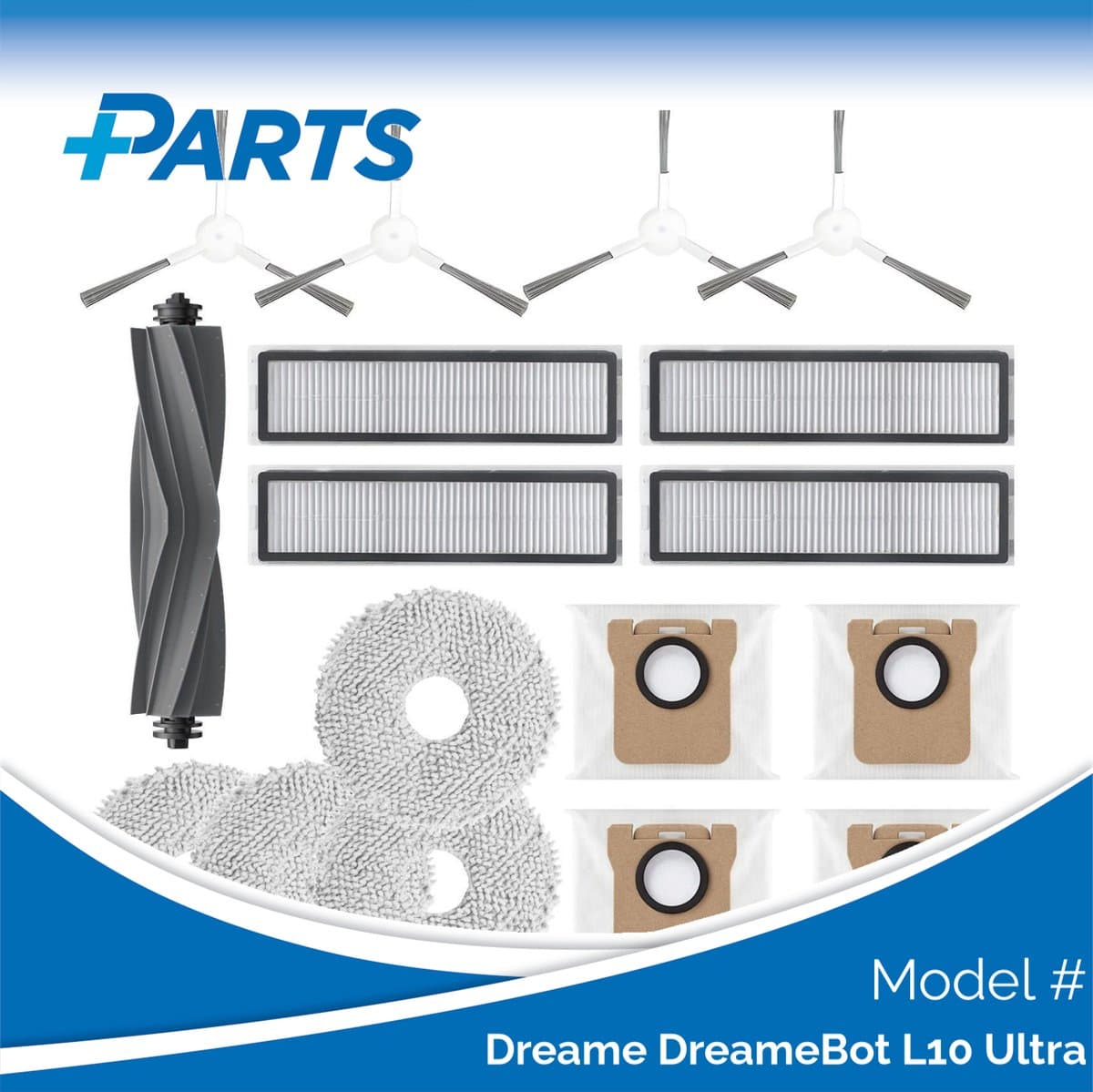 Dreame L10 Ultra Onderhoudsset (Plus.Parts® alternatief voor RAK11) — afbeelding 1