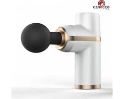 Cenocco Draagbaar Mini Massagepistool Wit