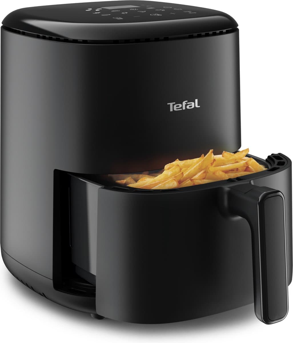 Tefal Easy Fry Compact EY1458 - Airfryer - 3L - 1300W - Compact Design - Zwart — afbeelding 1
