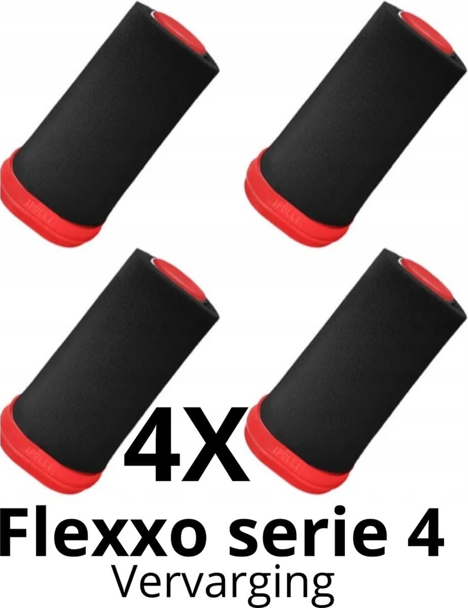 4 x Filters voor stofzuiger vervanging geschikt voor Bosch stofzuiger FLEXXO SERIE 4. Een vervanging die net zo goed is als het origineel. — afbeelding 1