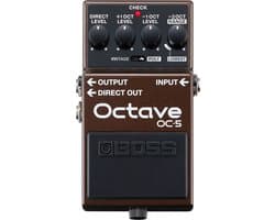 Boss OC-5 - Octave effectpedaal - Zwart