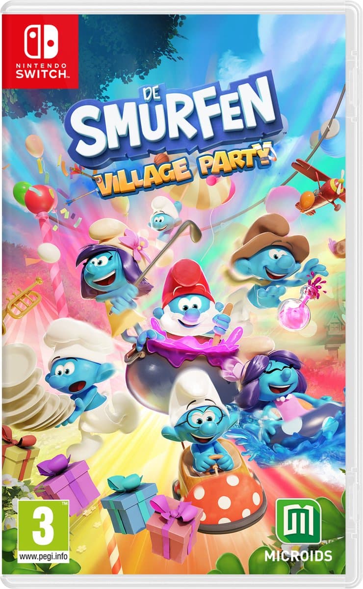De Smurfen: Village Party - Nintendo Switch — afbeelding 1