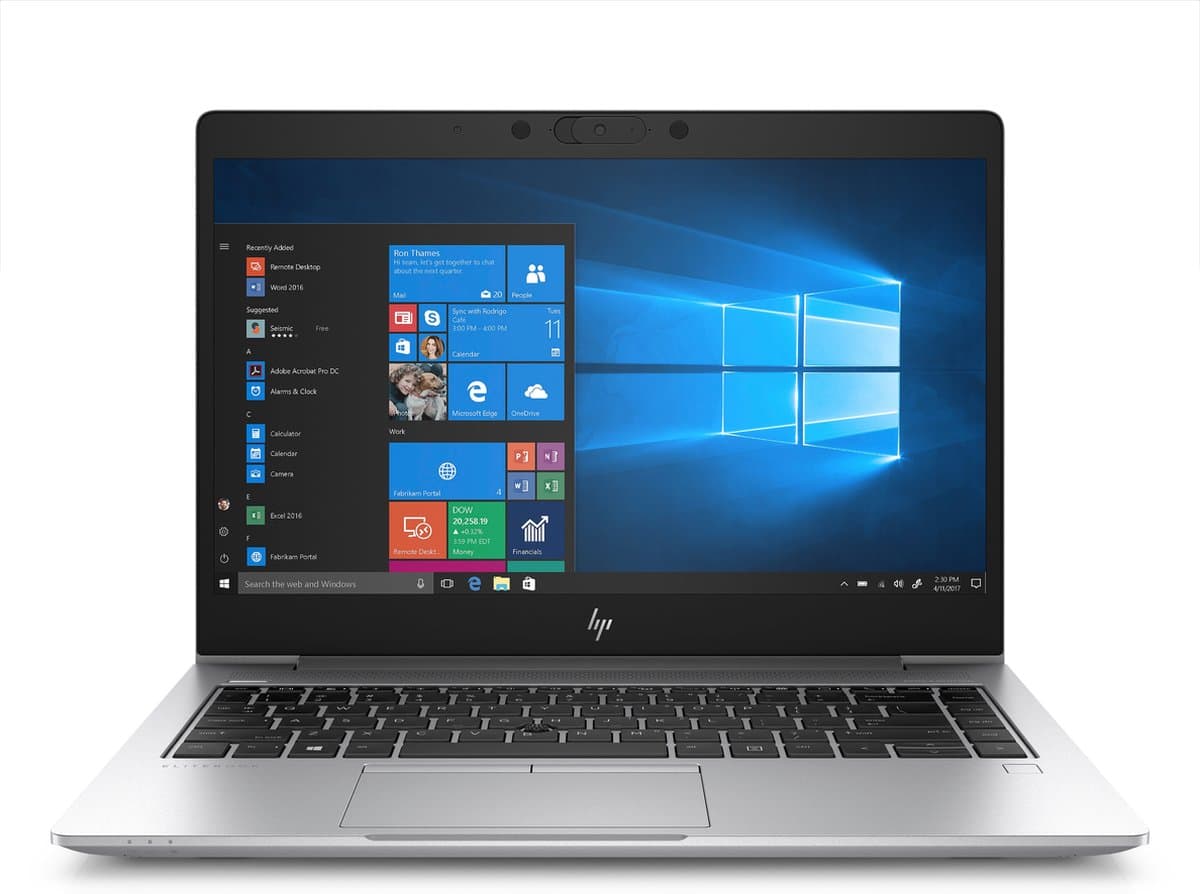 HP EliteBook 745 G6 AMD Ryzen™ 3 3300U Laptop 35,6 cm (14") Full HD 8 GB DDR4-SDRAM 256 GB SSD Wi-Fi 5 (802.11ac) Windows 10 Pro Zilver — afbeelding 1