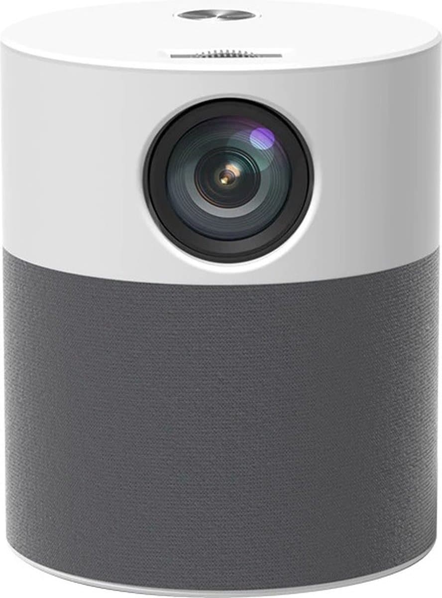 ELEMENTKEY BEAM6® Full HD WiFi Beamer – Android 9.0 – 1920x1080P – Stil – 120 ANSI – AirPlay – Home Cinema – Wit/Grijs — afbeelding 1