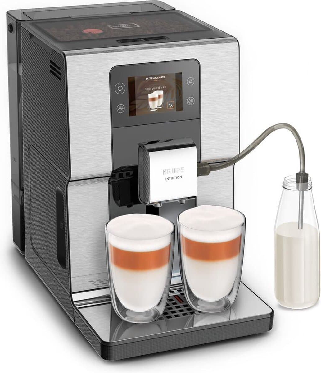 Krups Intuition Experience EA876D - Volautomatische espressomachine - RVS — afbeelding 1