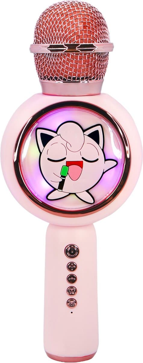 Pokémon Jigglypuff - draadloze karaoke microfoon voor kinderen - oplichtend LED display - speaker - stemvervorming — afbeelding 1