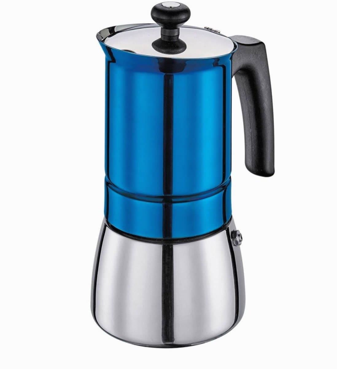 CILIO - Coffee maker - Caffettiera - Espresso koker - TOSCA blue - Inductie — afbeelding 1