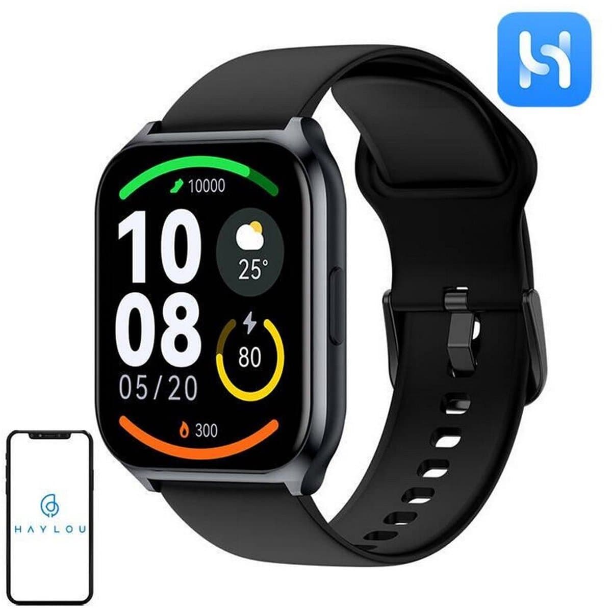 Haylou Watch 2 Pro LS02 Smartwatch - Blauw — afbeelding 1