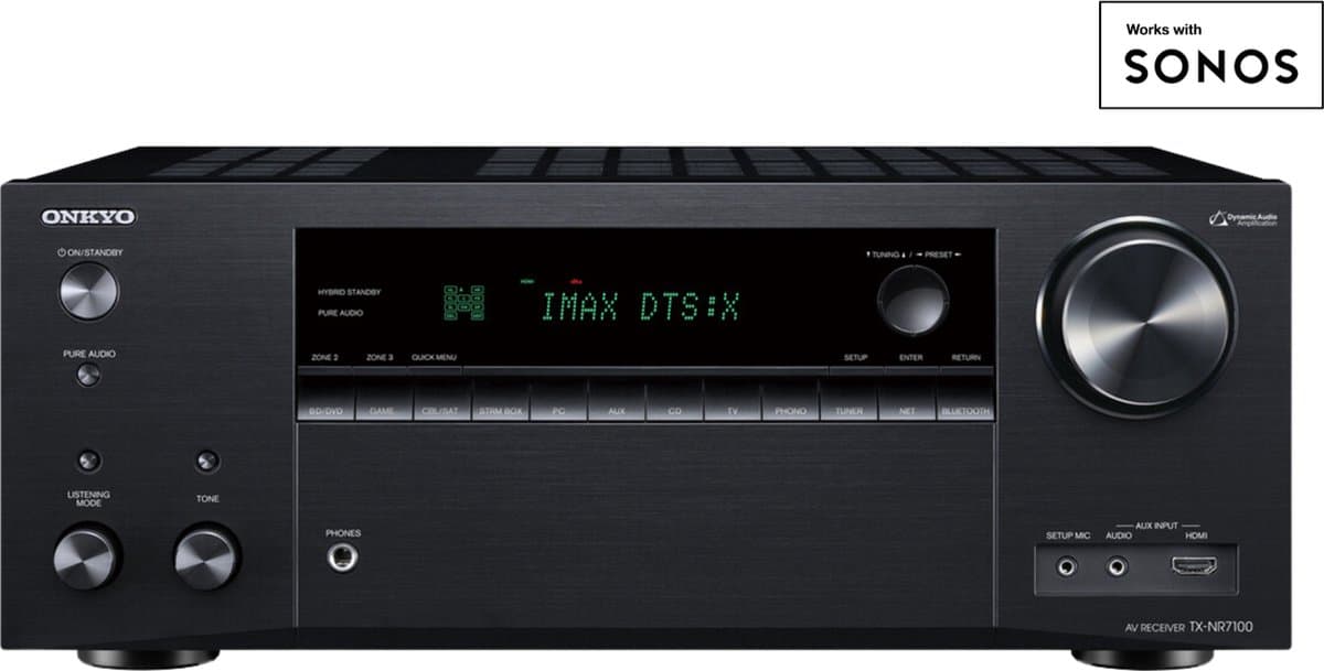 Onkyo TX-NR7100 surround receiver — afbeelding 1