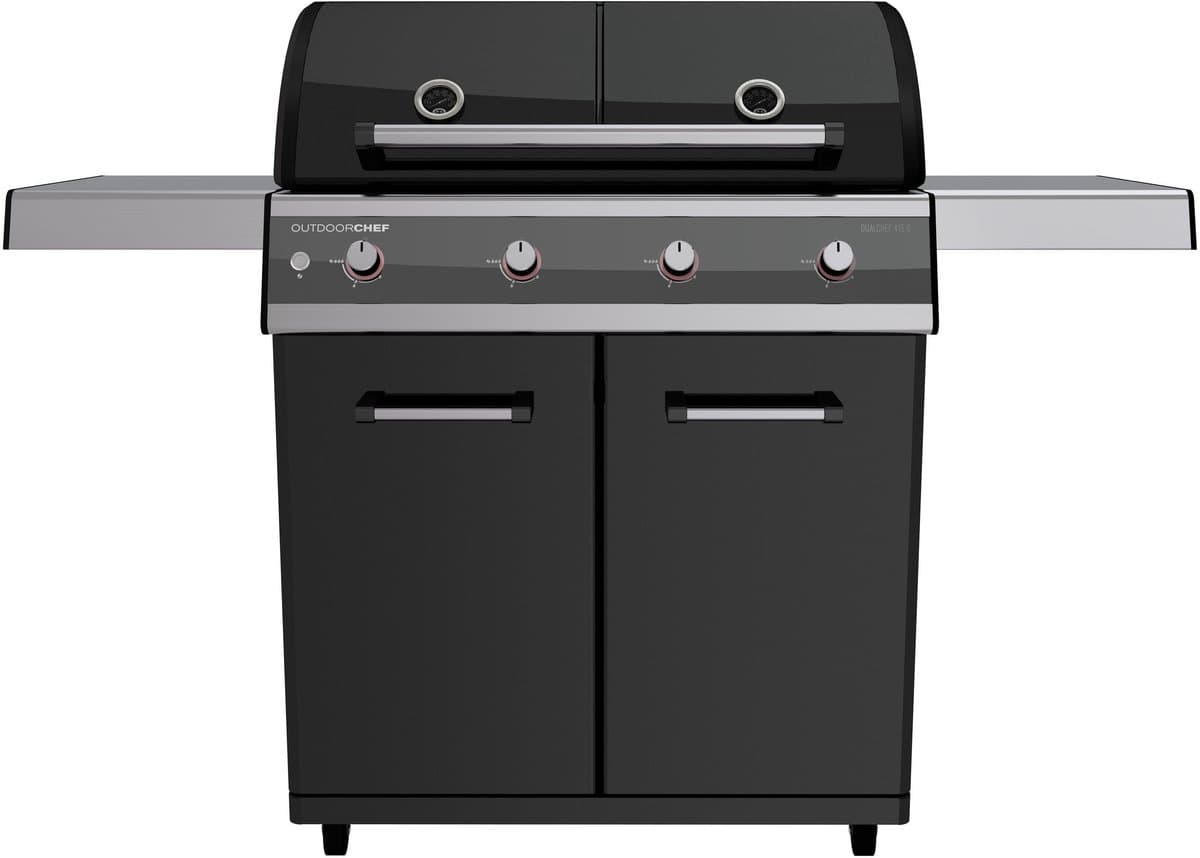 Outdoorchef Dualchef 415 G D-line BBQ zwart — afbeelding 1