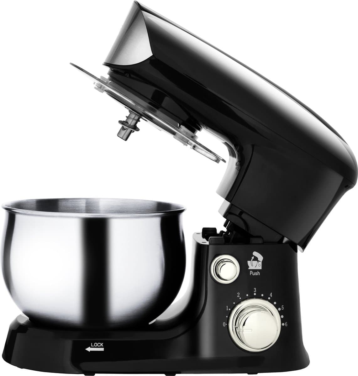 Adler AD 4226 B - Planetaire keukenmachine 1200W - Zwart — afbeelding 1