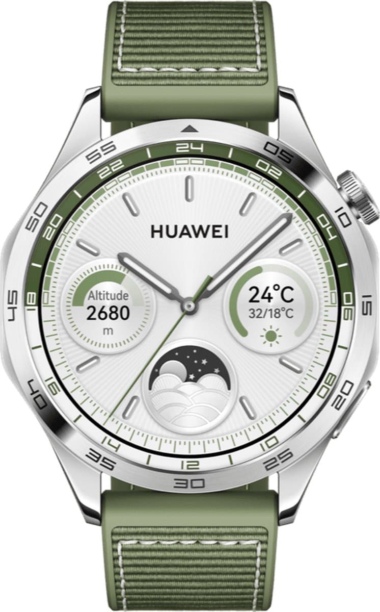 HUAWEI Watch GT4 46 mm, Groen — afbeelding 1