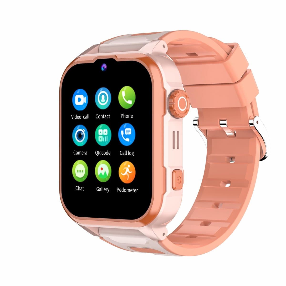 Denver Kindersmartwatch met GPS - Videobellen/SMS - SOS-knop - 4G - GPS Tracker - Simkaart - SWGL149OR - Oranje — afbeelding 1