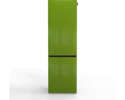 NUNKI LARGECOMBI-FGRA / Combi Bottom Koelkast, E, 198+71l, Gloss Grass Green (Front only)