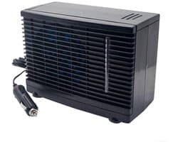 Dailygoody - Draagbare Luchtkoeler - Koelventilator met Water-IJs Airconditioning - Zwart - Ideaal voor Thuis en Auto - Gezonde Luchtcirculatie -