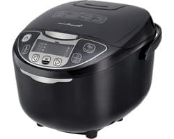 Keukenmachine Multicooker - Intelligente Kookpan - Maaltijden Bereiden - 25 Kookprogramma's - 5 Liter - Zilver