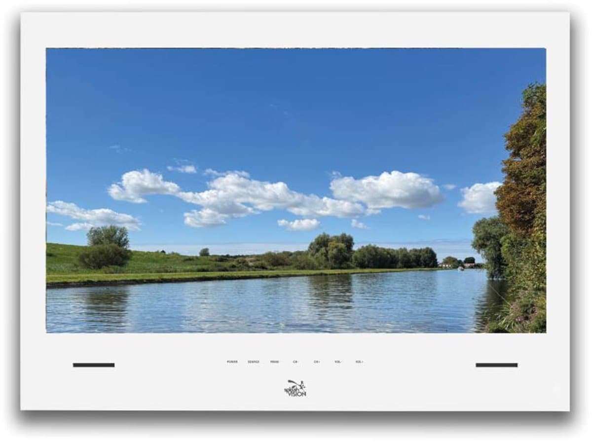 SplashVision® Waterdichte badkamer TV - ESI-22B Android LED Badkamer TV Wit — afbeelding 1