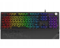 KRUX Frost RGB Membraan Toetsenbord, 107 Toetsen, Volumewiel