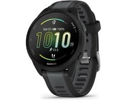Garmin Forerunner 165 Music - Hardloophorloge - 43 mm - Black-Slate Grey
