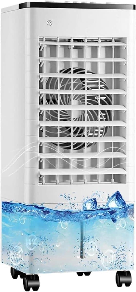 Mobiele Airco - Luchtkoeler Ventilator - Zomerse Hitte - 3-in-1 Functie - 9L Tank - Mechanisch — afbeelding 1