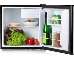 Mini Koelkast - Compacte Koeling - Extra Opslag - Omkeerbare Deur - 43 Liter - Zwart