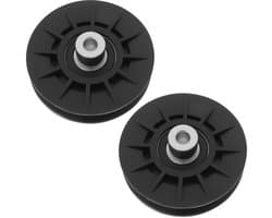Dailygoods - 2 Stuks Grasmaaier V-Idler Katrol - Compatibel met