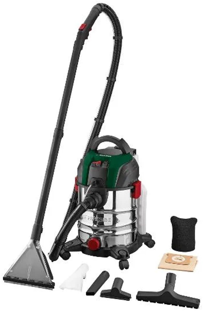 PARKSIDE® Tapijtreiniger - 1600W - 20L - Ideaal voor het reinigen van tapijten, stoffering, harde vloeren & droogzuigen — afbeelding 1
