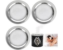 Vervangingszeef Ø 10 cm voor wierookbranders - RVS metalen zeef voor rookovens, accessoires voor geur lampen en wierookstoven
