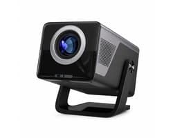 4K Smart Projector - Buitenbeamer - Home Theater - Android 14 - Wifi 6 - Bluetooth 5.4 - Native Full HD 1080P - Autofocus - Auto Keystone Correctie - 2000 ANSI Lumen - 180° Draaibaar - Geschikt voor Films, Gaming en Presentaties