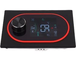 Slimme Thermostaat - Programmeerbaar - Waterverwarming - WiFi Bediening - 5-35℃ - Zwart