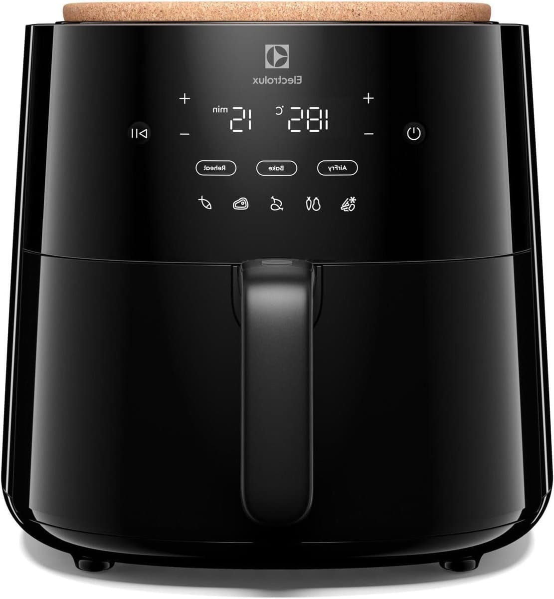 Airfryer 5 Liter - Heteluchtfriteuse Frituurpan - Gezond Frituren - Compact Design - 5 Liter - Zwart — afbeelding 1