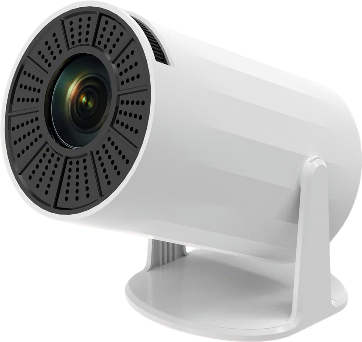 Aourow Mini Beamer 720P HD - Draagbare LED Projector met WiFi 6 en Bluetooth 5.4 - Ingebouwd Smart Systeem - Automatische Keystone - 110 inch Scherm - Wit — afbeelding 1
