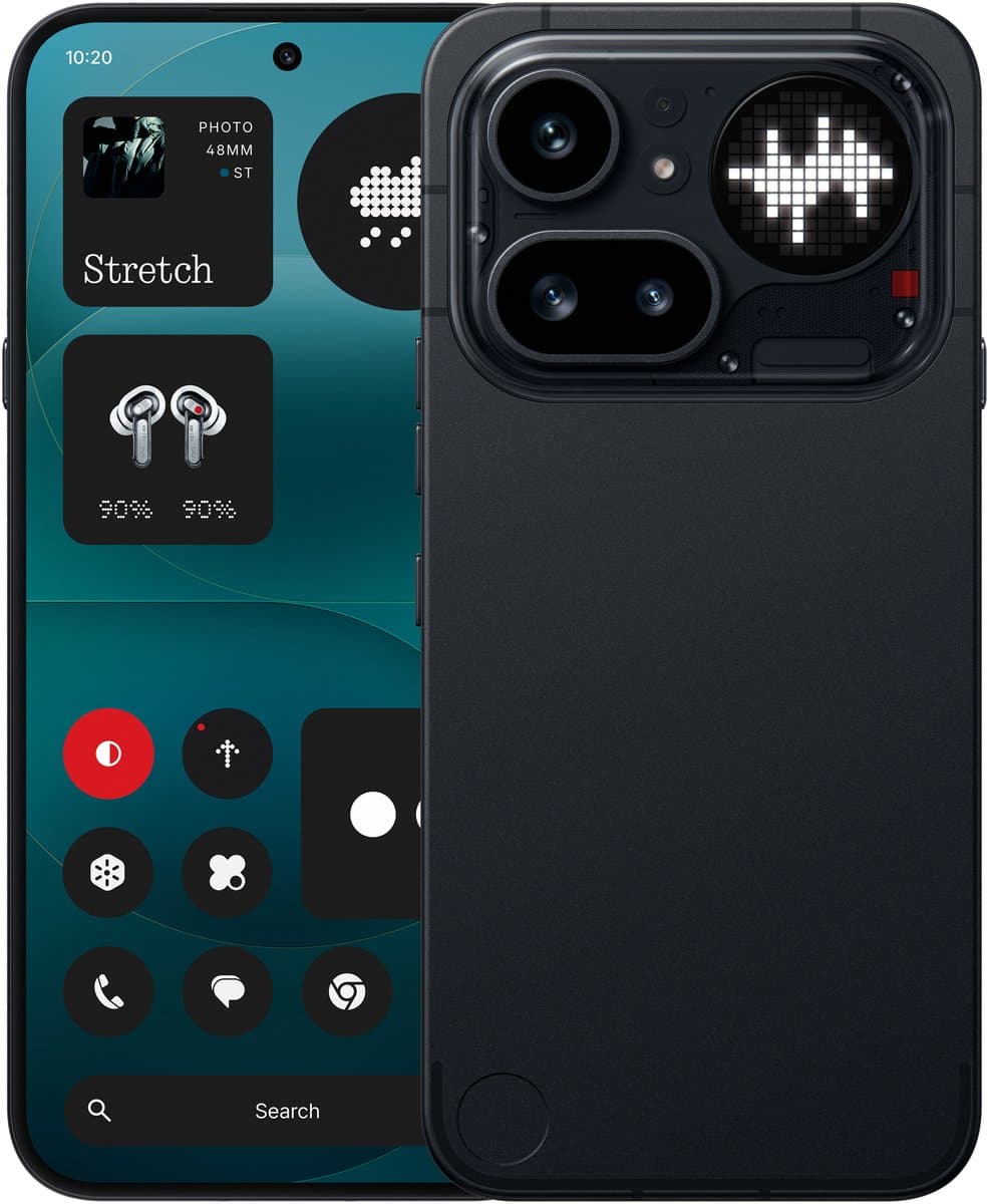 Nothing Phone 4a Pro 5G Dual SIM 8 GB RAM 128 GB - Zwart — afbeelding 1