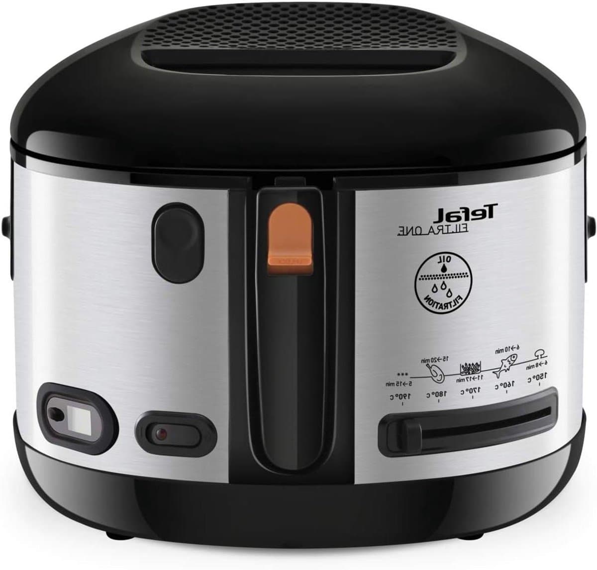 Friteuse - Keukenapparaat - Lekkere Snacks - Ruim 2 Liter - 3600 Watt - Zilverkleurig — afbeelding 1