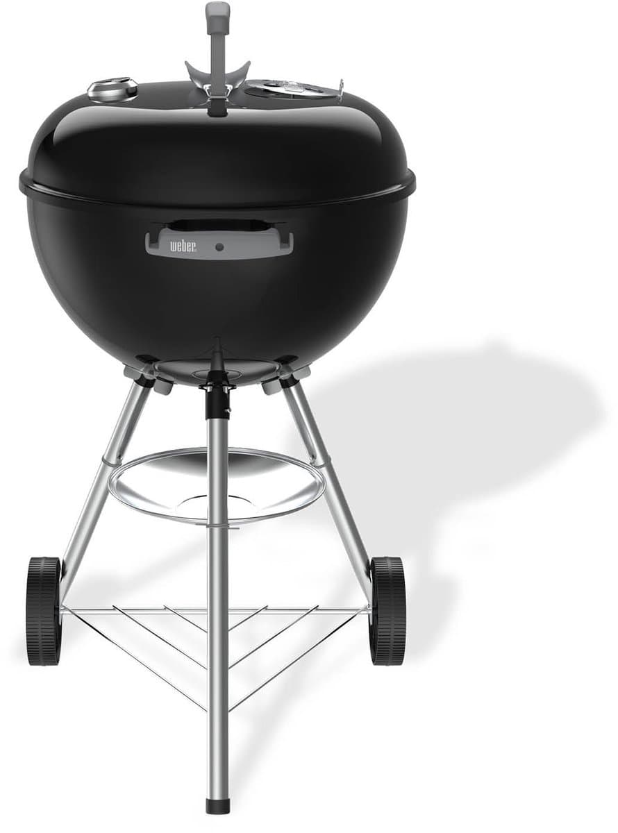 Weber Bar-B Kettle - Ø 47 cm Grillrooster - Houtskoolbarbecue - Zwart - Asopvangschaal - 2 Duurzame weersbestendige wielen - Dekselthermometer - 2 Gereedschapshaken - Kras- en roestbestendig — afbeelding 1