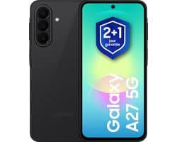 Samsung Galaxy A27 5G - 256GB - Black +1 jaar extra garantie