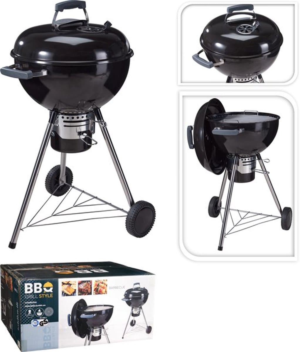 Hip-Wonen.nl - Kogelbarbecue XXL - 44 cm - houtskool BBQ - barbeque — afbeelding 1