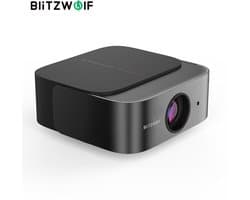 BlitzWolf BW-V10 Ultra 4K Android 13.0 Beamer – 500 ANSI Lumen, Autofocus, Automatische Keystone Correctie, Draagbare Outdoor Projector met WiFi en Bluetooth