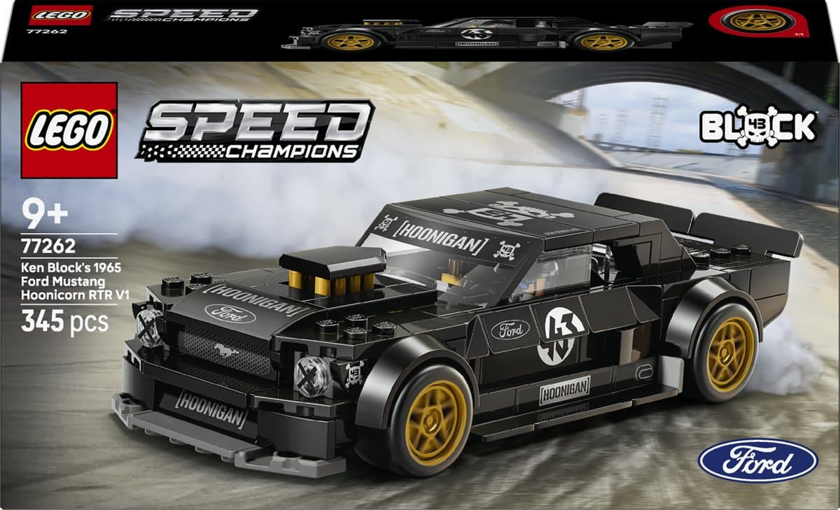 Lego Speed Champions 77262 Ken Block's '65 Ford Mustang Hoonicorn V Bouwstenen Multicolor — afbeelding 1