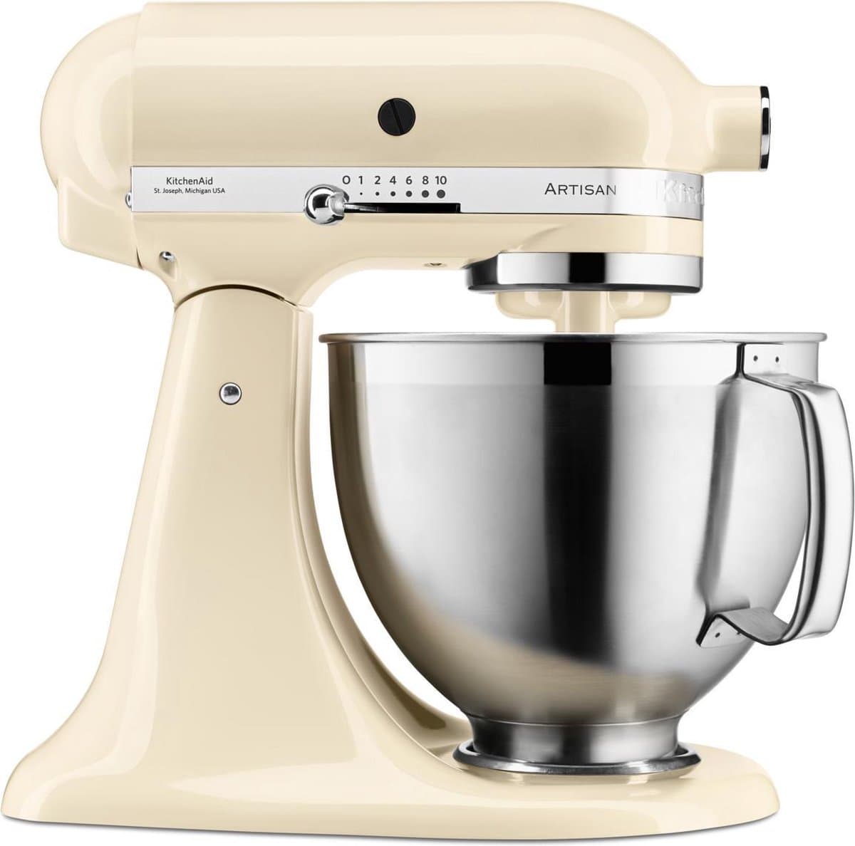 Kitchenaid Artisan KSM185 - Standmixer - 4.8L - Amandelwit — afbeelding 1