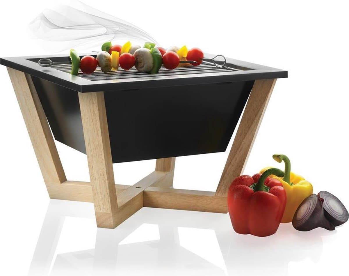 XD Design Nido Houtskoolbarbecue � Zwart — afbeelding 1