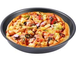 Ronde Pizzabakplaat 23 cm voor Magnetron