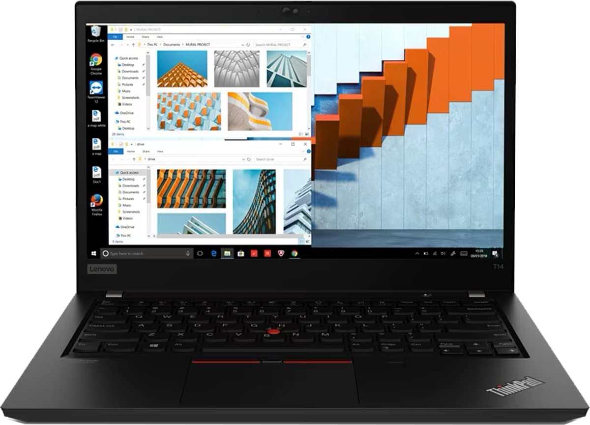 Lenovo ThinkPad T14 G1 - 14" FHD - Intel Core i5-10310U - 256 GB - 48 GB - Windows 11 Pro — afbeelding 1